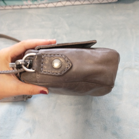 Frye Melissa Camera Crossbody bag. Ice (Gray). - Picture 7 of 12